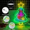 Christmas Tree Neon Sign, Xmas Trees LED Neon Lights Signs, Colorful Festival USB Powered Christmas Neon Sign with Switch for Home Wall Decor, Bedroom, Party, Shop Christmas Decorations